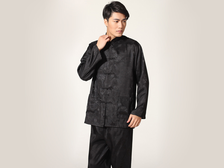 Tai Chi Clothing Long-sleeve Casual Style Linen Suit